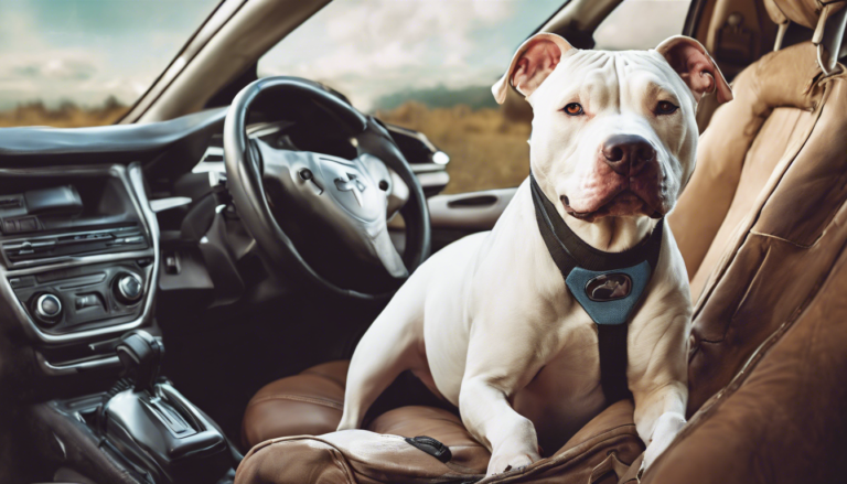 Best Car Safety Gear for Traveling with Your Pitbull