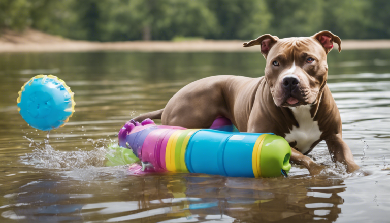 Best Water Toys for Pitbulls That Love to Swim