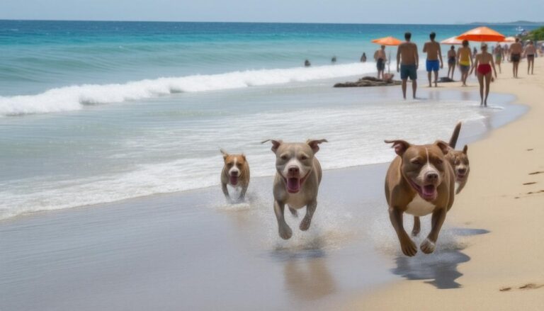 Best Pitbull-Friendly Beaches in the U.S.