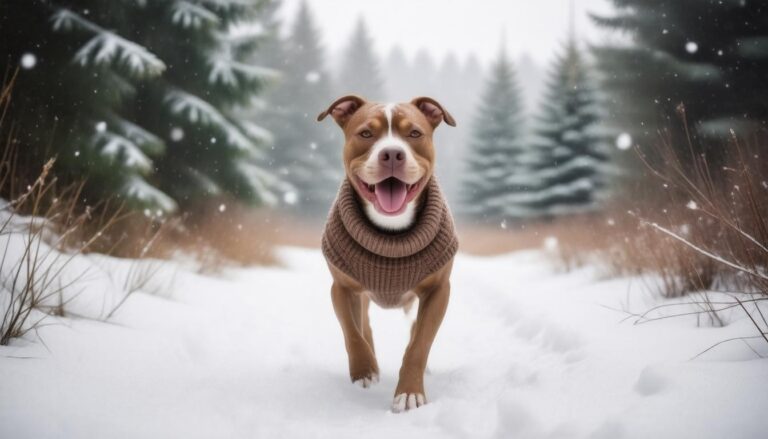 Best Tips for Traveling with a Pitbull in Winter