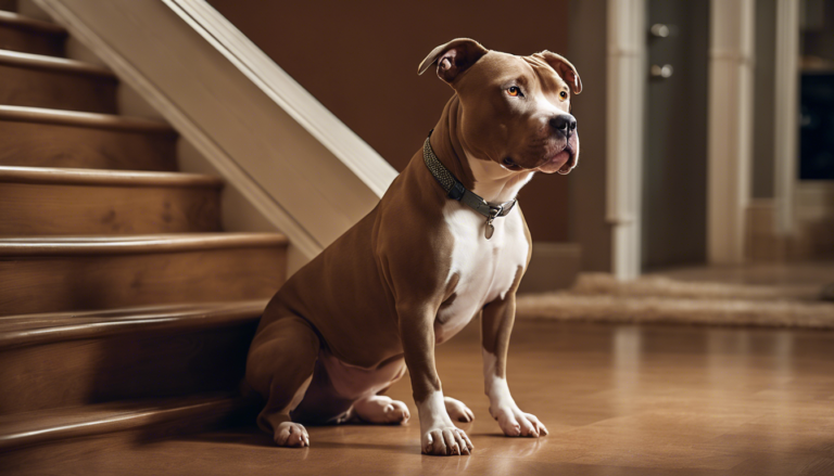 How to Help Your Pitbull Overcome Fear of Stairs