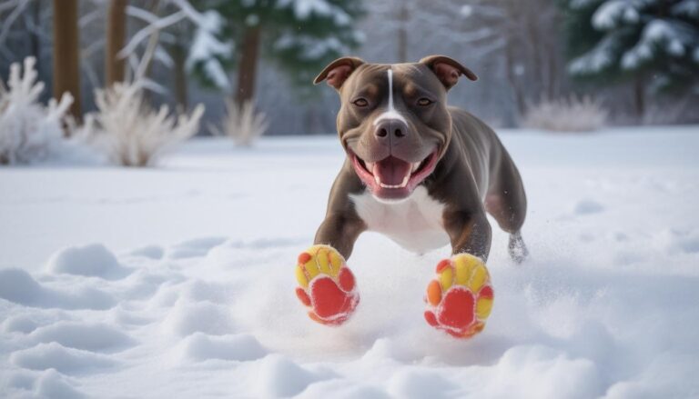 How to Protect Your Pitbull’s Paws in the Snow